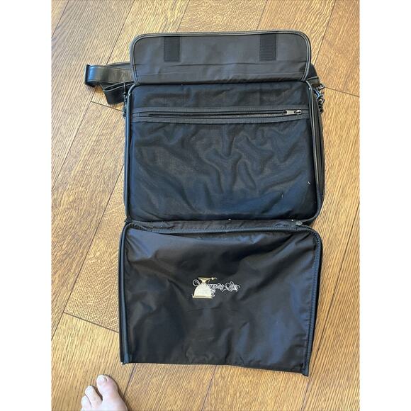 Vintage Presidents Cup Golf Travel Luggage Leather Laptop PGA Computer Bag (D) - Picture 9 of 10